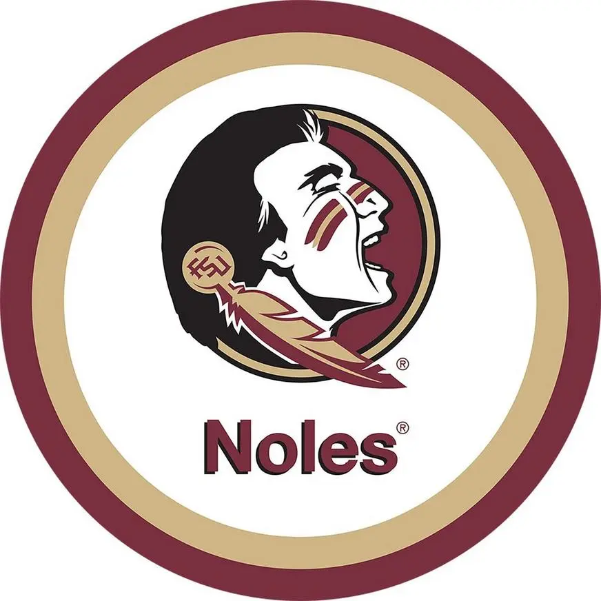 Florida State Seminoles Lunch Plates 10ct 3 Florida State Seminoles Lunch Plates 10ct