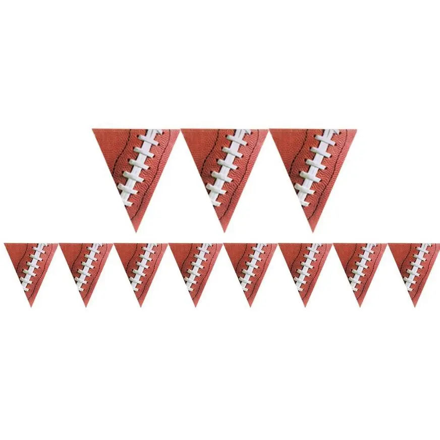 Football Pennant Banner 3 Football Pennant Banner