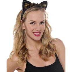 Black & Brown Cat Ears -Costume Party Decor Store 176341 01