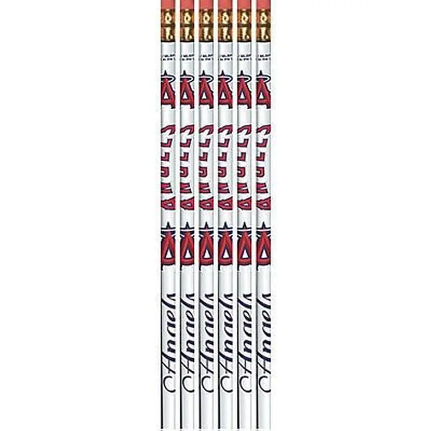 Los Angeles Angels Pencils 6ct 3 Los Angeles Angels Pencils 6ct