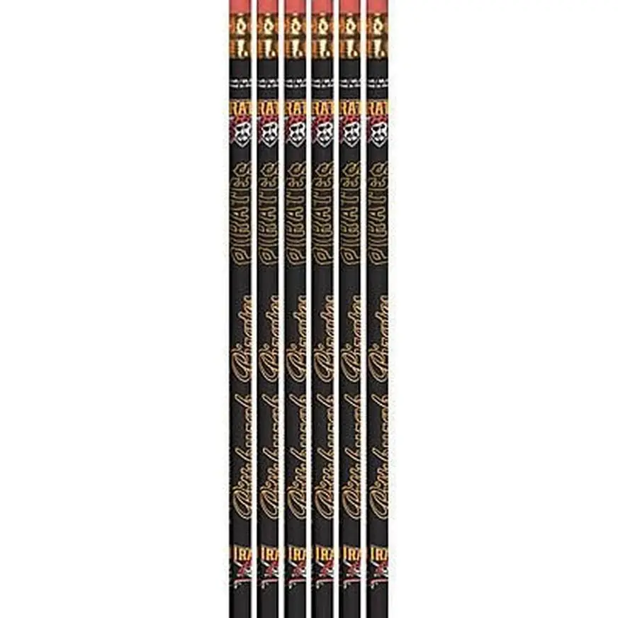 Pittsburgh Pirates Pencils 6ct 3 Pittsburgh Pirates Pencils 6ct