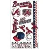 Atlanta Braves Tattoos 10ct -Costume Party Decor Store 283660