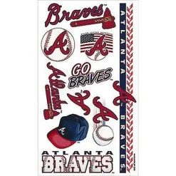 Atlanta Braves Tattoos 10ct