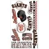 San Francisco Giants Tattoos 10ct -Costume Party Decor Store 283666