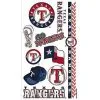 Texas Rangers Tattoos 10ct -Costume Party Decor Store 283674
