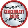 Cincinnati Reds Lunch Plates 18ct -Costume Party Decor Store 313201