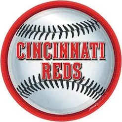 Cincinnati Reds Lunch Plates 18ct