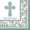 Blessed Day Communion Lunch Napkins 36ct 2 Blessed Day Communion Lunch Napkins 36ct -Costume Party Decor Store 336947