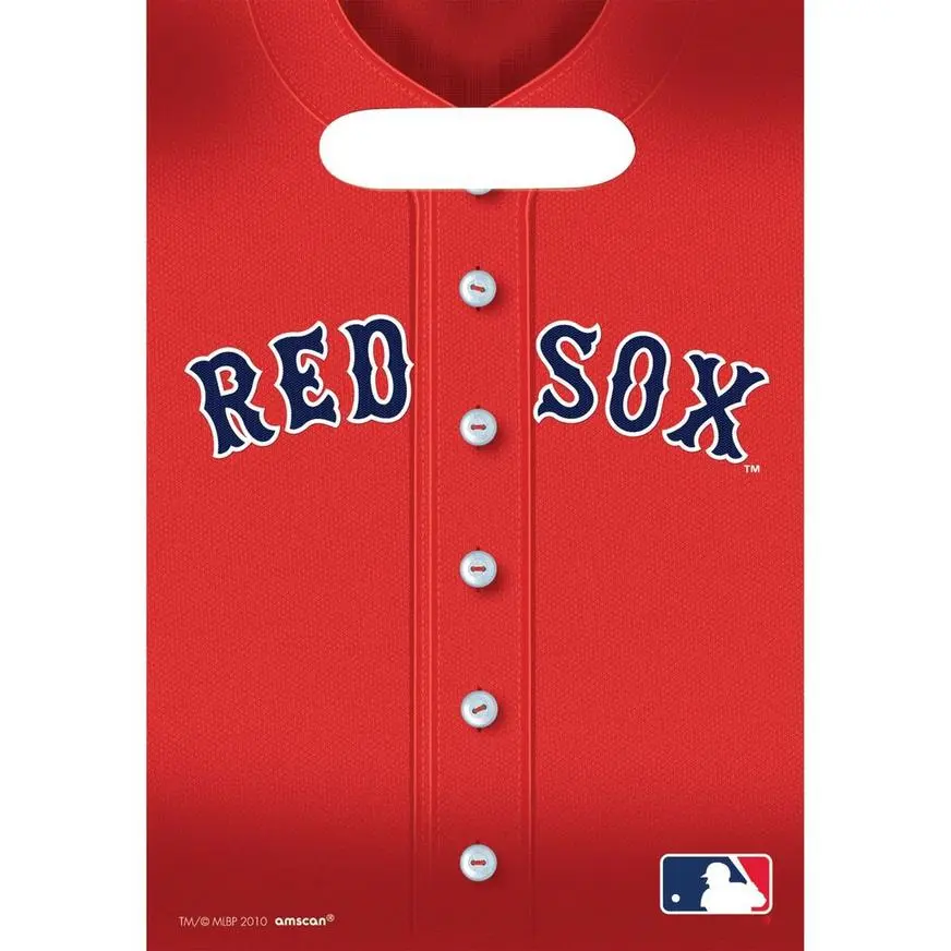 Boston Red Sox Favor Bags 8ct 3 Boston Red Sox Favor Bags 8ct