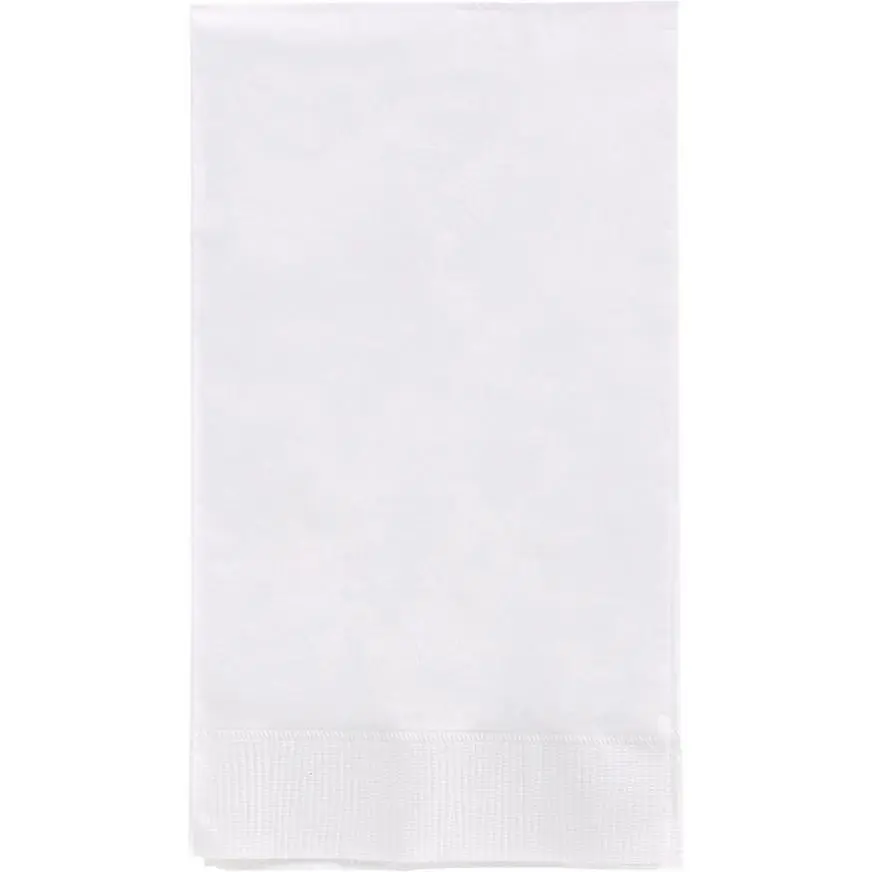 White Paper Guest Towels, 4.5in X 7.75in, 40ct 3 White Paper Guest Towels, 4.5in X 7.75in, 40ct