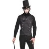 Black Vampire Vest -Costume Party Decor Store 393787