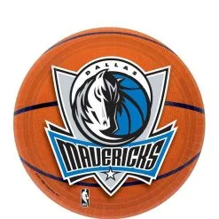 Dallas Mavericks Dessert Plates 8ct