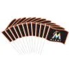 Miami Marlins Mini Flags 12ct