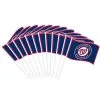 Washington Nationals Mini Flags 12ct -Costume Party Decor Store 471992