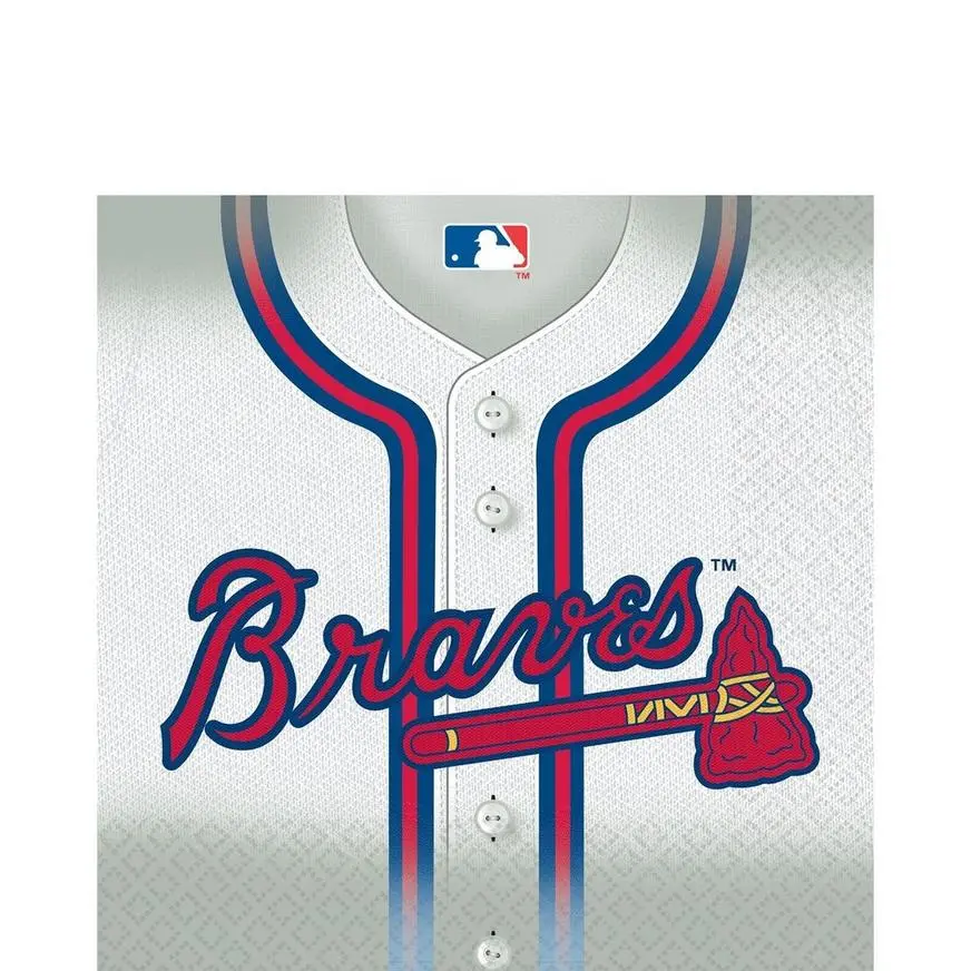 Atlanta Braves Party Kit For 18 Guests 5 Atlanta Braves Party Kit For 18 Guests - Image 3