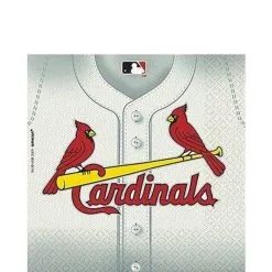 St. Louis Cardinals Party Kit For 18 Guests -Costume Party Decor Store 488981 02
