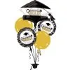 Graduation Balloon Bouquet 6pc - Key To Success 1 Graduation Balloon Bouquet 6pc - Key To Success -Costume Party Decor Store 522371