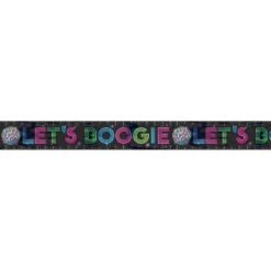 Disco 70s Foil Banner