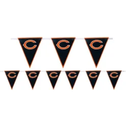 Chicago Bears Pennant Banner