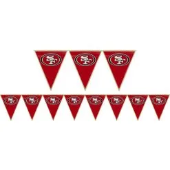 San Francisco 49ers Pennant Banner