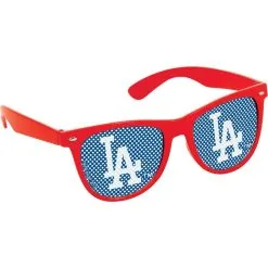 Los Angeles Dodgers Printed Glasses 10ct -Costume Party Decor Store 586315 02