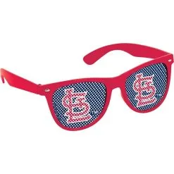 St. Louis Cardinals Printed Glasses 10ct -Costume Party Decor Store 586320 02