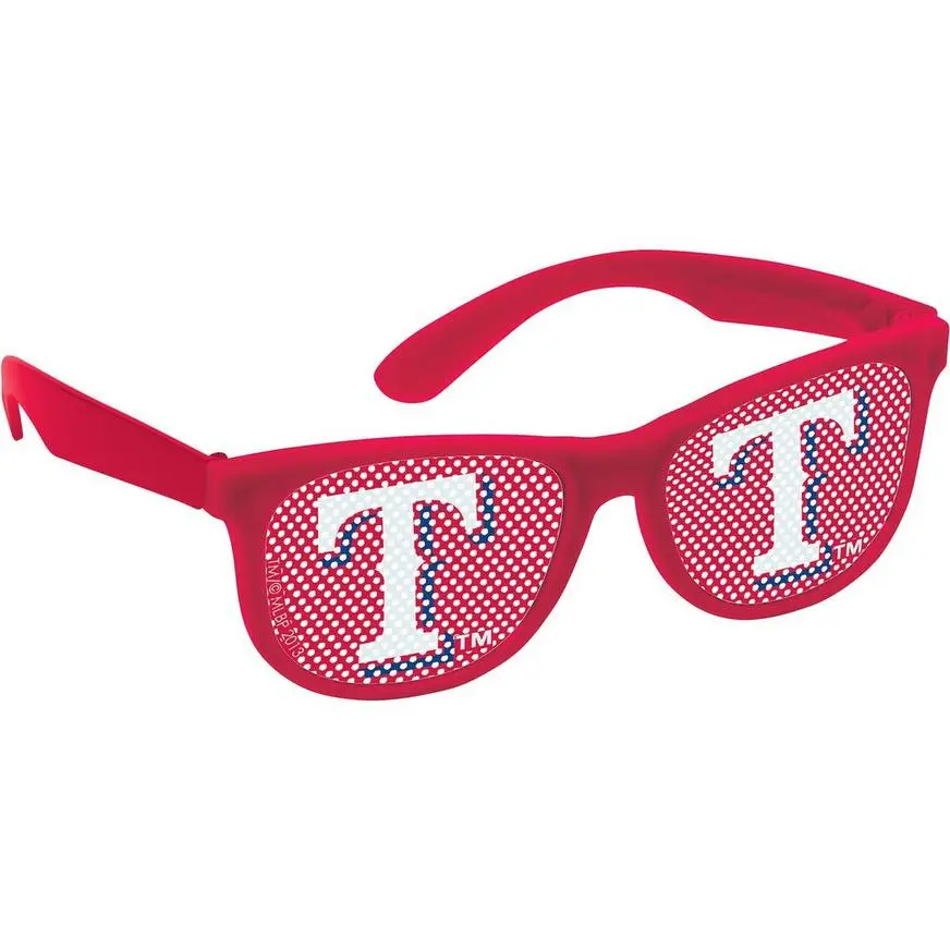 Texas Rangers Printed Glasses 10ct 4 Texas Rangers Printed Glasses 10ct - Image 2