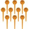 Basketball Party Picks 36ct 1 Basketball Party Picks 36ct -Costume Party Decor Store 593522