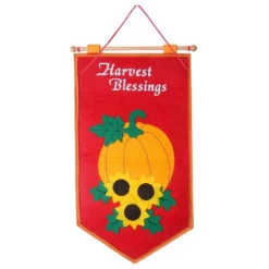 Felt Harvest Blessings Sign
