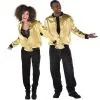 Gold Hip Hop Track Jacket