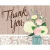 Rustic Wedding Thank You Notes 8ct -Costume Party Decor Store 643854