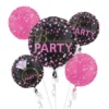 2018-07-20 23:59:30 Bachelorette Party Balloon Bouquet 5pc - Sassy Bride -Costume Party Decor Store 661050
