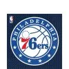 Philadelphia 76ers Lunch Napkins 16ct -Costume Party Decor Store 663021