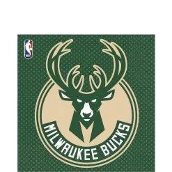 Milwaukee Bucks Lunch Napkins 16ct