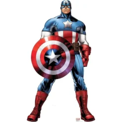 Captain America Life-Size Cardboard Cutout - Avengers