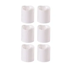 White Votive Flameless LED Candles 6ct