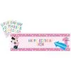Giant 1st Birthday Minnie Mouse Personalized Banner Kit 1 Giant 1st Birthday Minnie Mouse Personalized Banner Kit -Costume Party Decor Store 710490