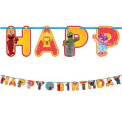 Sesame Street Birthday Banner Kit