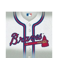 Atlanta Braves Lunch Napkins 16ct