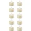 Glitter Iridescent Tealight Flameless LED Candles 10ct