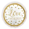Giant Love Always & Forever Balloon, 32in -Costume Party Decor Store 748570