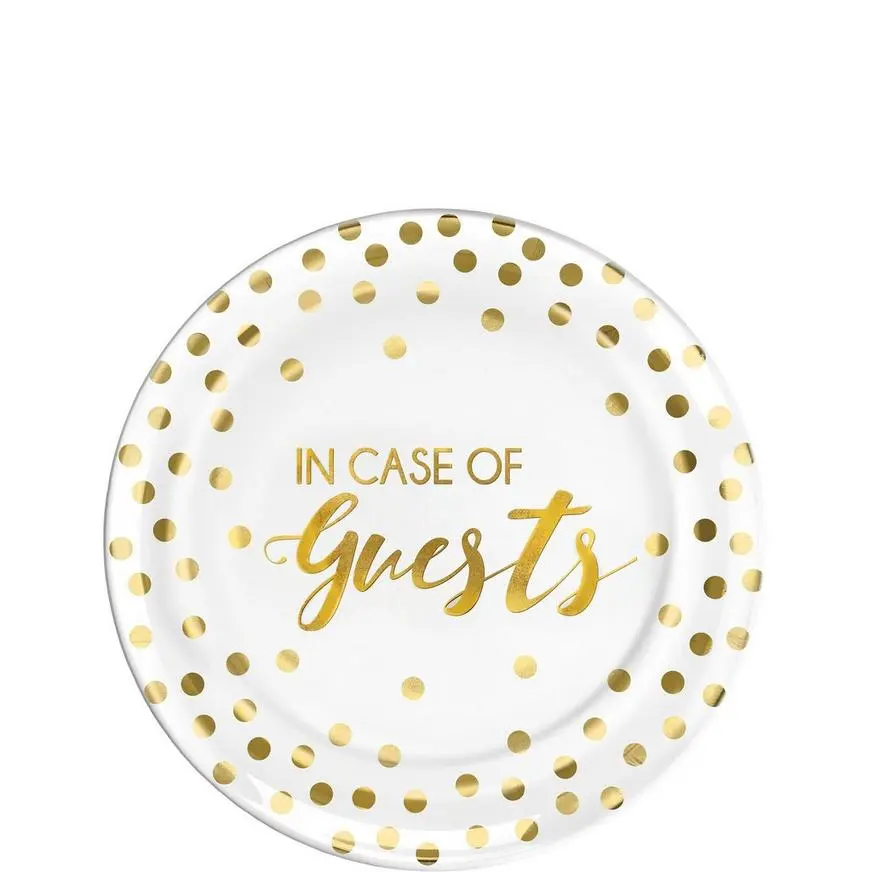 In Case Of Guests Premium Plastic Dessert Plates 20ct 3 In Case Of Guests Premium Plastic Dessert Plates 20ct