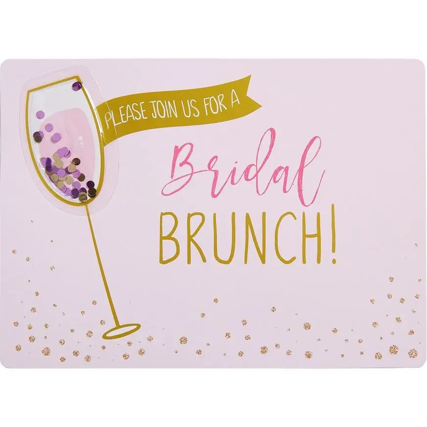 Premium Bridal Shower Brunch Invitations 8ct 3 Premium Bridal Shower Brunch Invitations 8ct