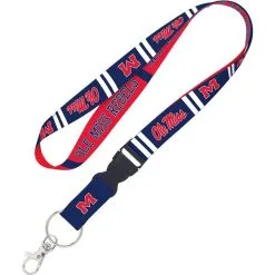 Ole Miss Rebels Lanyard