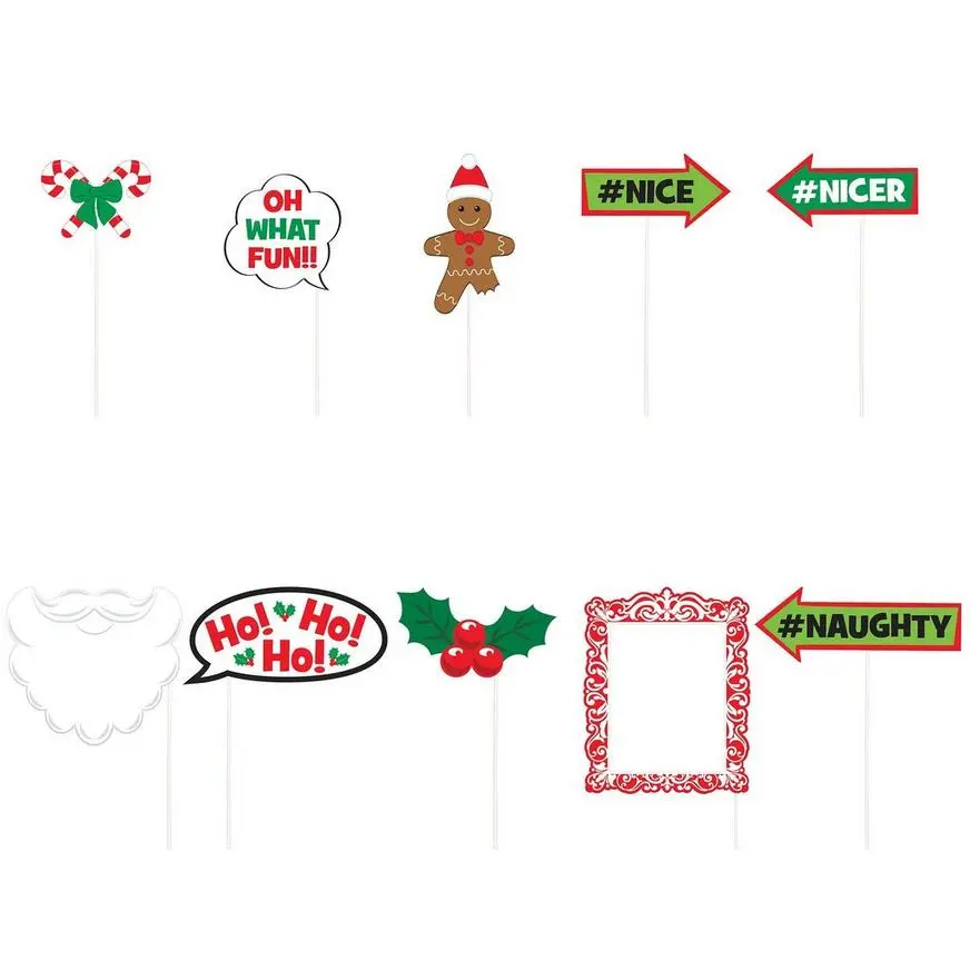 Christmas Photo Booth Props 21ct 4 Christmas Photo Booth Props 21ct - Image 2