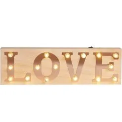 Light-Up Love Marquee Sign