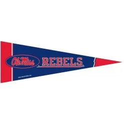 Small Ole Miss Rebels Pennant Flag