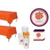 Clemson Tigers Party Kit For 40 Guests -Costume Party Decor Store 760970