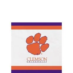 Clemson Tigers Party Kit For 40 Guests -Costume Party Decor Store 760970 02