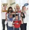 Giant Yeehaw Western Photo Booth Props 12ct -Costume Party Decor Store 762648